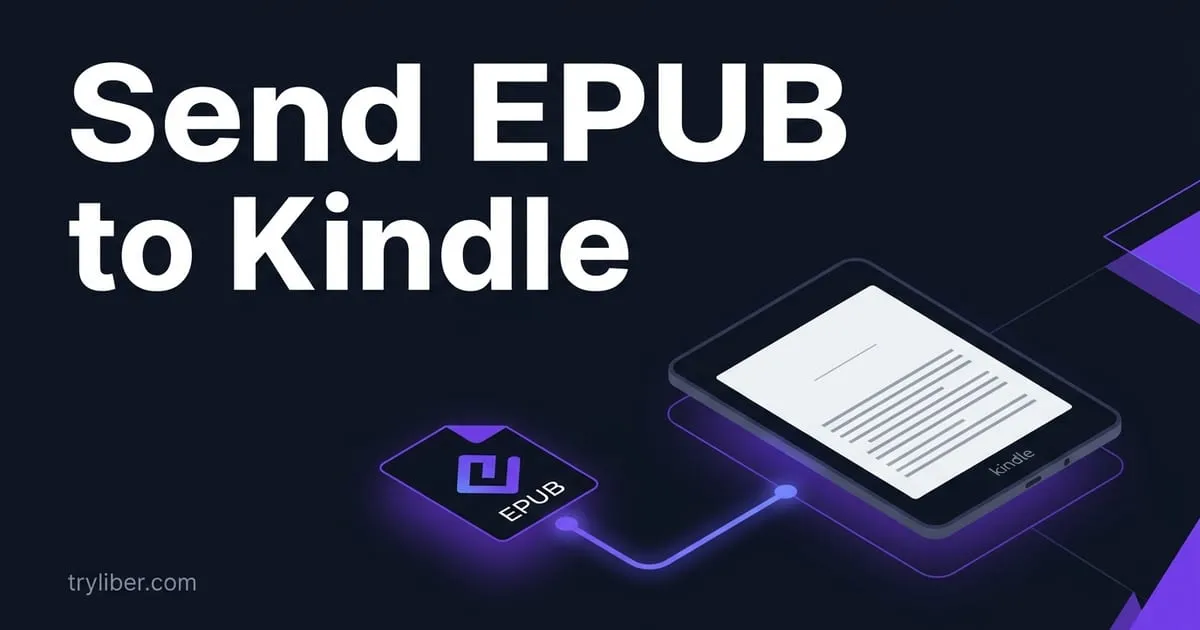 How to Send an EPUB to Kindle (Wireless & USB)